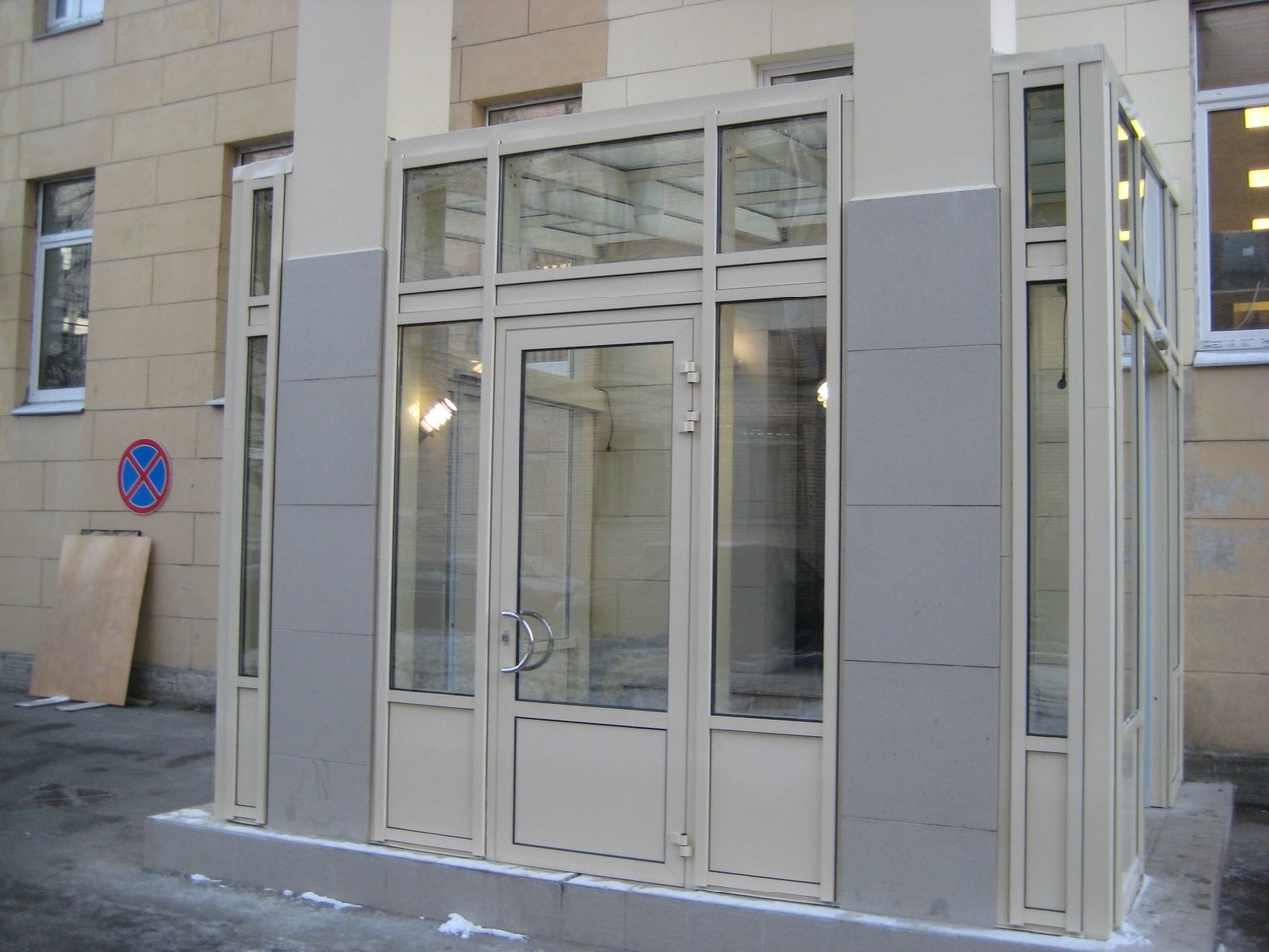Алюминиевая дверь 800×2300 мм. GFTD49204 Алюминиевая дверь 800×2300 мм. GFTD49204