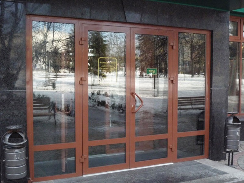 Алюминиевая дверь 900×2300 мм. GFTD50206 Алюминиевая дверь 900×2300 мм. GFTD50206