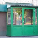 Алюминиевая дверь для магазина GFTD778